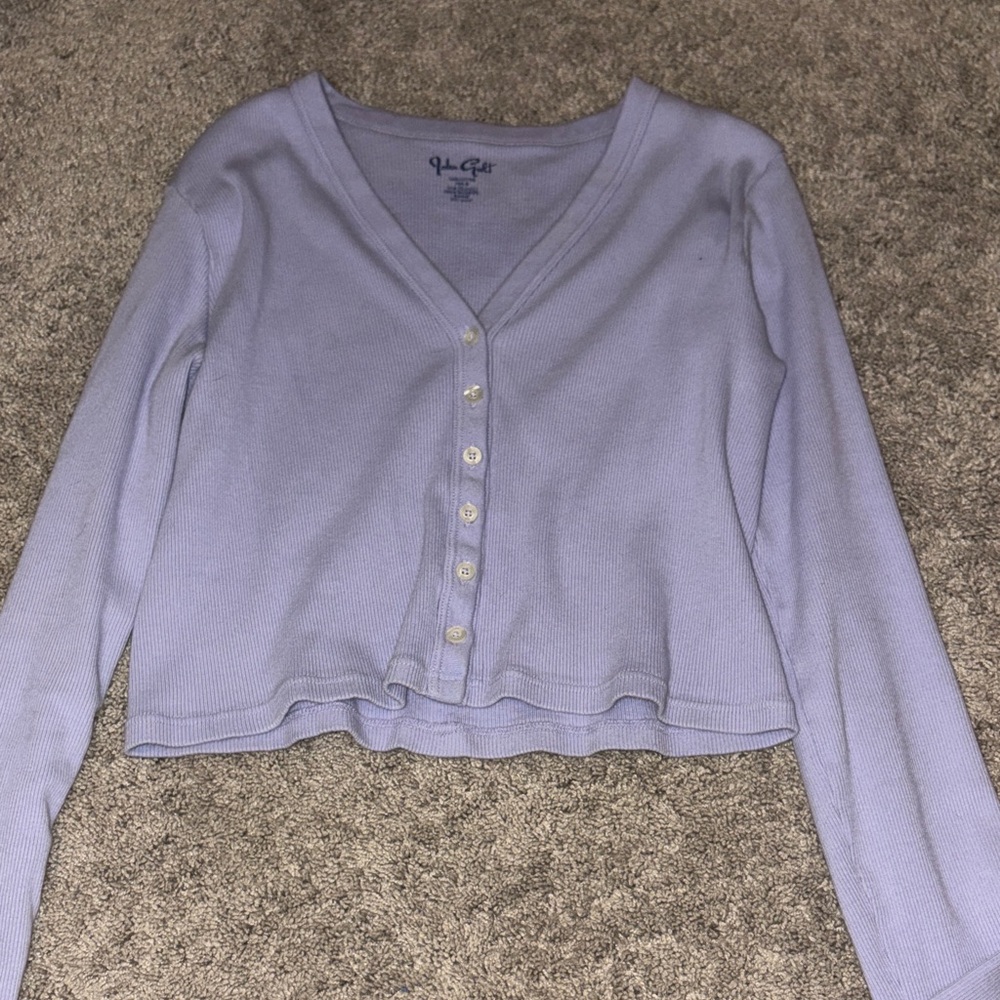 super cute light purple vintage brandy shirt